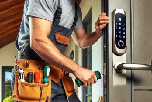 Security Screen Door Lock Replacement