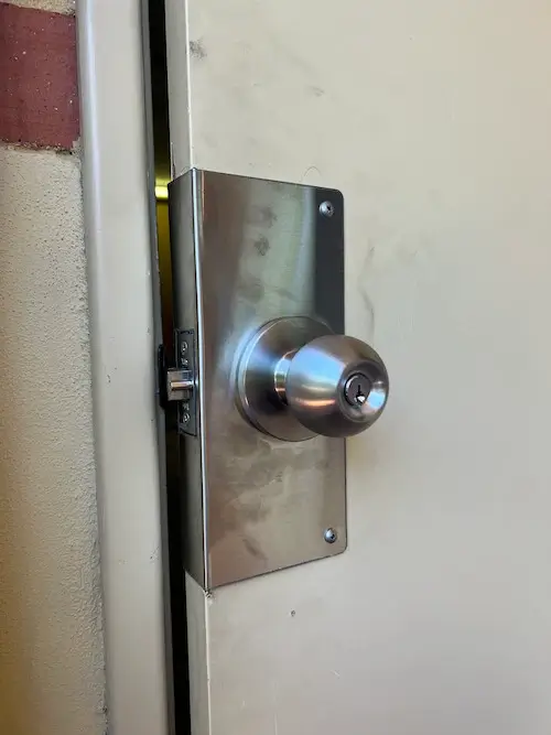 Repaired & Reinforced Door Lock Perth