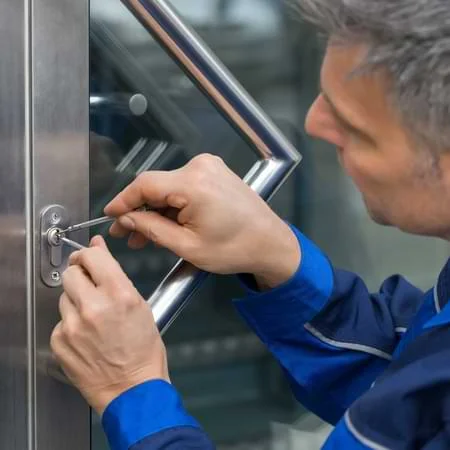 locksmith picking lock